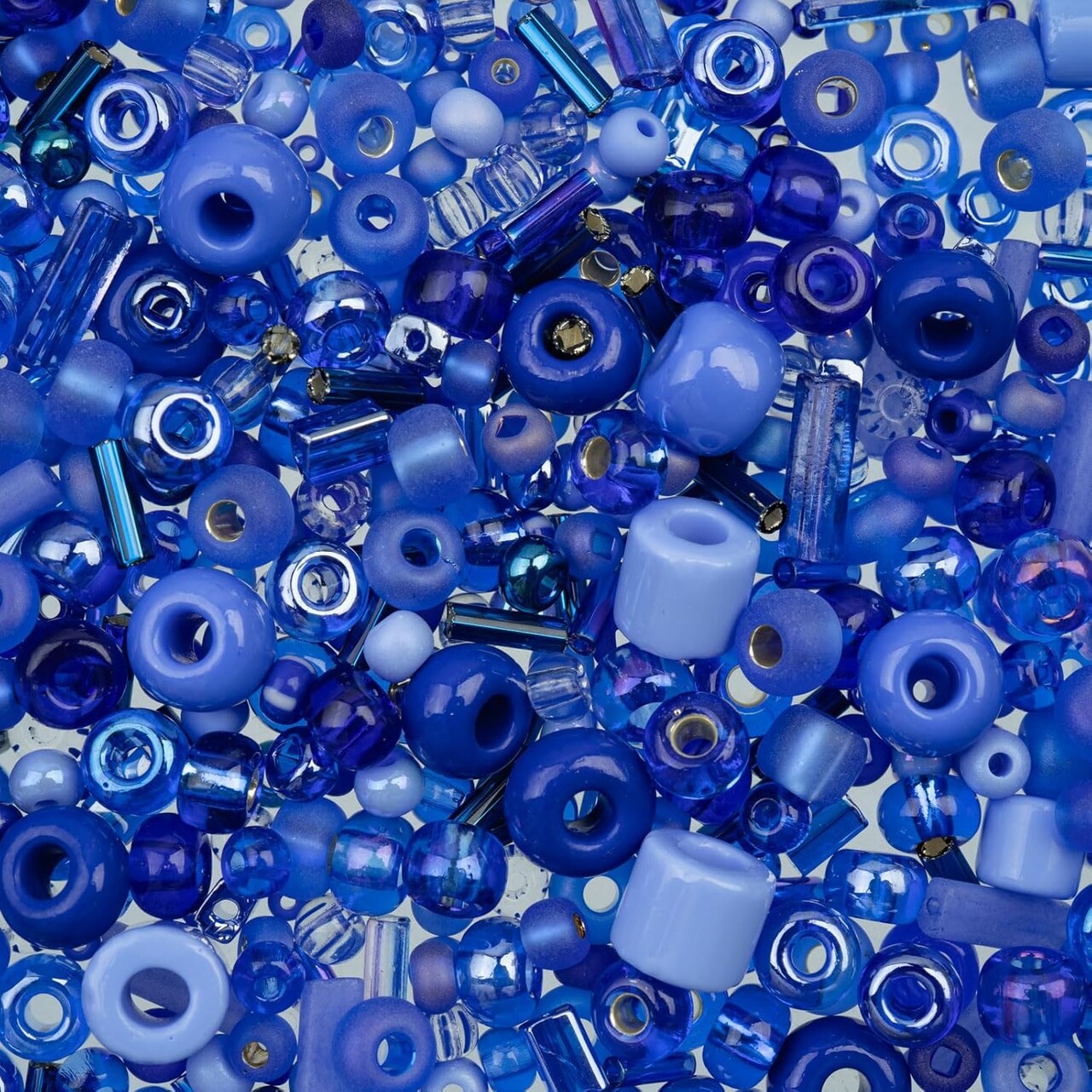 John Bead 50g Assorted Bead Bar Bag Mixed Czech Glass Seed Beads